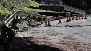 「いつまで通行止めしとる…」寸断続く町道と林道、復旧なお遠く　新温泉ー香美間