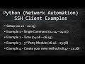 Paramiko SSH Client