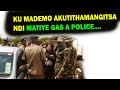 KU MADEMO KWAVUTA TSOPANO TIKUTHAMANGITSIDWA NDI A POLICE AKUPONYA MA TIYE GAS