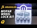 Mopar Wheel Lock Kit for 2018 Jeep Wrangler JL