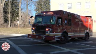 Hartford FD Ladder 5, Tac 1, Engine 2 + AMR responding for separate calls!