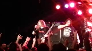 CANNIBAL CORPSE - ALEX WEBSTER GETS ANGRY?! Masquerade Atl. 2013
