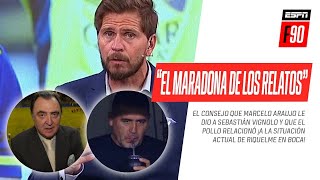 Cosa de relatores: el secreto que Marcelo #Araujo le compartió a #Vignolo y que ¿serviría en #Boca?