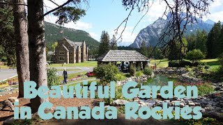 Banff cascade garden during lockdown (Canada)