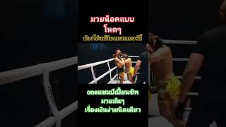 น้องโอ๋แพ้น็อคแฮกเกอร์ตี้หมดสภาพ#onechampionship #oneลุมพินี#มวยไทย #boxing #มวยไทย7สี#mma #อังกฤษ