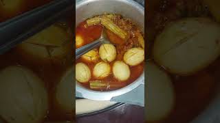 కోడిగుడ్డు ములక్కాయ కర్రీ అన్నం🥚🍚😋👌👍❤️ #eeroju mam speci #food #subscribe