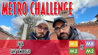 METRO CHALLENGE - Speciale SANT'AMBROGIO in Metrò