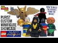 LEGO BLACK ADAM Custom Minifigure Showcase - How to Build Doctor Fate, Hawkman, and MORE!