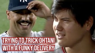 Yankees Pitcher uses funky deliveries to trick Shohei Ohtani, a breakdown