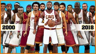 CLEVELAND CAVALIERS evolution [NBA 2K - NBA 2K18]