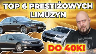 Limuzyny do 40k! TOP 6 To jest PRESTIŻ