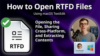 How to Open RTFD Files (macOS TextEdit)
