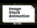 Image stack animation on hover using css