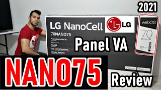 LG NANO75 NanoCell con Panel VA: Unboxing y Review completa ¿Tiene HDMI 2.1?