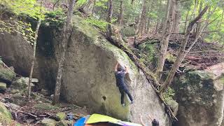 瑞牆　大面岩下　思う壺　初段