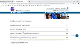 How to use the Library- Learning Express Database