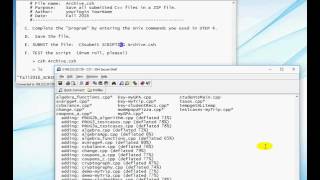 Unix scripting 4