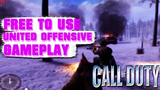 👍CALL OF DUTY - UNITED OFFENSIVE GAMEPLAY 1080HD 30FPS NO COPYRIGHT ❤️
