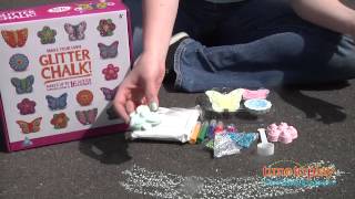 Make Your Own Glitter Chalk from The Orb Factory