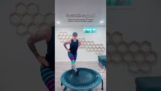 Rebounders! Be sure to stretch! #rebounding #stretching #rebounder #yoga #trampolineworkout