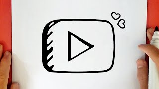 COMMENT DESSINER LE LOGO YOUTUBE