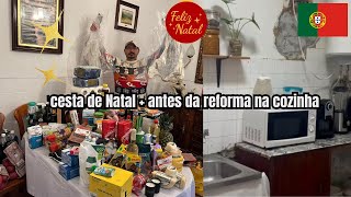 Antes da Reforma: Nossa Cozinha + A Surpresa da Cesta de Natal do Trabalho!