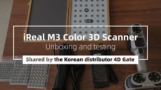 Versatile Professional-Grade 3D Scanner iReal M3 Unboxing and Testing