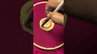 Simple technique #wetonwet #fabricpainting #kaviartstudio #viral #short #trending