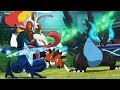 Charizard vs Greninja vs Infernape vs Lycanroc AMV - Pokemon