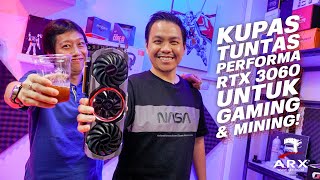 MENGUJI RTX 3060 UNTUK GAMING DAN HASHRATE MINING ETHEREUM & RAVEN COIN | Ft Colorful RTX 3060 12GB