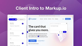 Client Introduction to Using Markup.io for Website Feedback