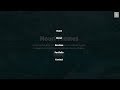 Responsive Full-Screen Overlay Navigation Menu | Pure CSS full-screen Navigation Menu