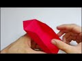 origami boite en papier simple et rapide