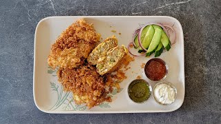 Kabiraji Cutlet|Dim Keema Kabiraji|Ground Meat Egg Cutlet|কবিরাজি কাটলেট |Kolkata Famous Street Food