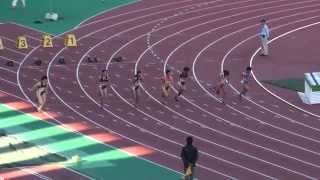 2014年　名古屋地区陸上選手権　女子100m決勝