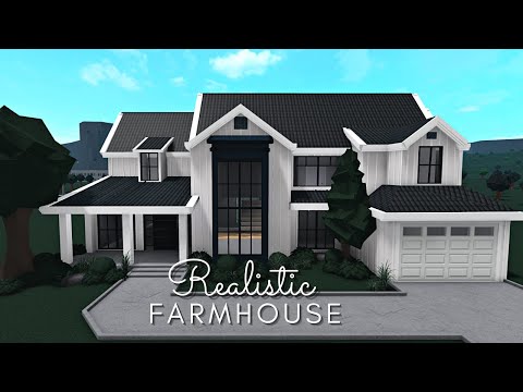 Bloxburg: Realistic Farmhouse| House Build| Roblox - YouTube