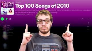 Top 100 Most Popular Songs of 2010 Ranked Worst to Best (Part 1: 100 - 51)