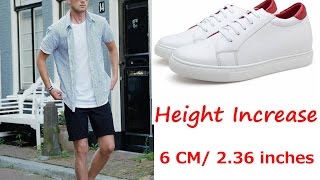 Chamaripa Height Increasing Sneaker Lifting Shoes that make You Taller