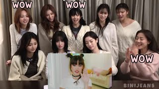 TWICE reacts to BINI 