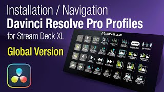 Davinci Resolve for Stream Deck XL Mac Global Version Installation