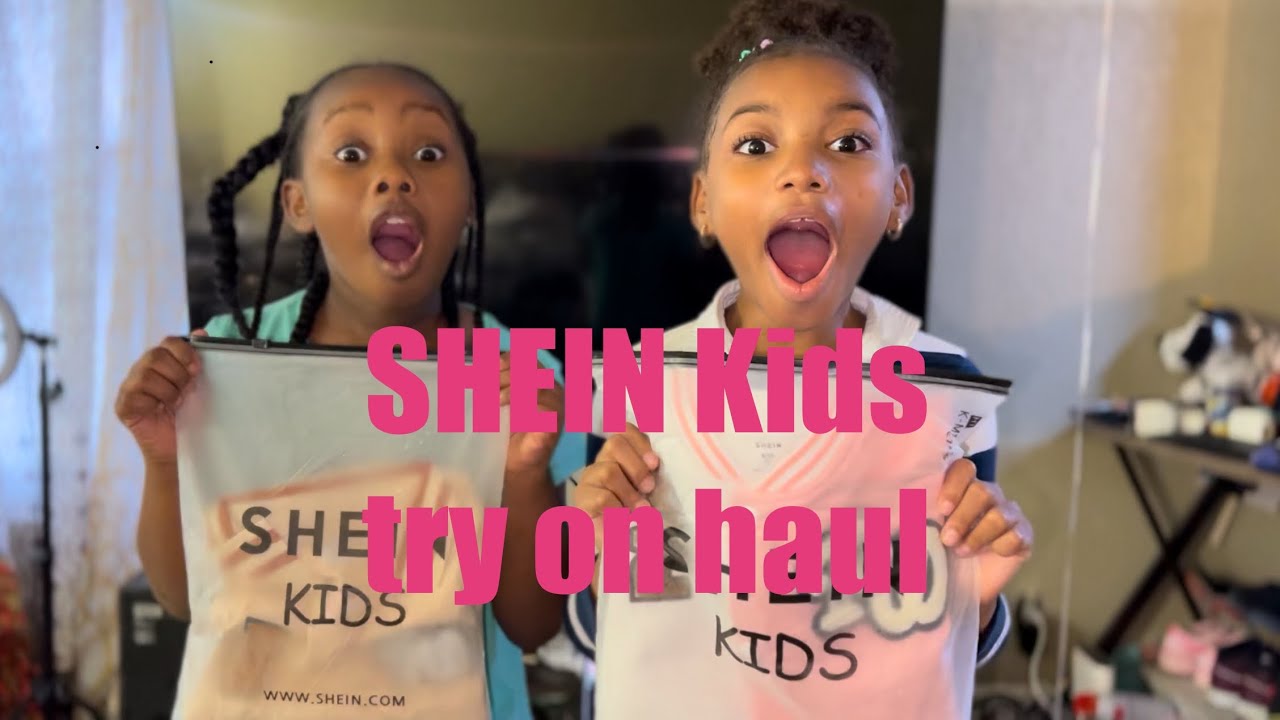 Shein Kids Try On Haul Youtube