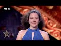 Young Singer Carina Wins The Golden Buzzer with her Amazing Voice!  Kids Got Talent