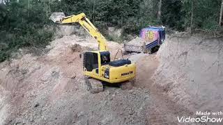 แม็คโครKOMATSU!!เก็บงานบ่อนี้เป็นวันสุดท้าย..สภาพเป็นแบบไหน.ตามมาดูกันครับ