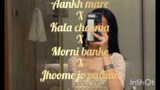 Bollywood remix songs for dance| aankh mare x kala chasma x morni banke x jhoome jo pathan