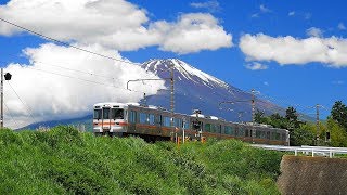 JR 御殿場線【№153】御店踏切・通過・走行映像　静岡県裾野市深良