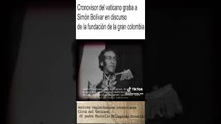 Simón Bolívar grabado con el Cronovisor del Vaticano con audio