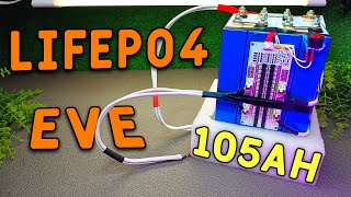 АККУМУЛЯТОР LiFePO4 12V EVE 105Ah с AliExpress: Стоит ли покупать?