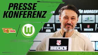 Pressekonferenz mit Niko Kovac vor Union Berlin -  Wolfsburg | Bundesliga