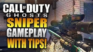 Call of Duty Ghosts クイックスコーピング ゲームプレイ - FFA SNIPING TIPS! (マルチプレイヤー Xbox One ゲームプレイ)