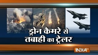 Hunting Drone: Russia Captured Jets Dropping Bombs on ISIS in Syria - India TV